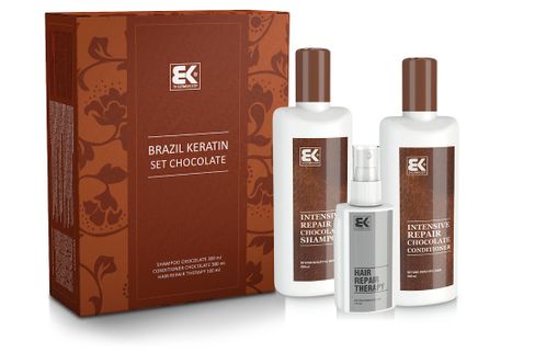 BRAZIL KERATÍN - CHOCOLATE SET ŠAMPÓN + KONDICIONÉR + MACADAMIA SÉRUM