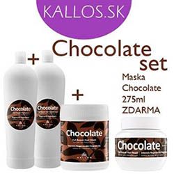 Kallos ČOKOLADOVÝ set 3+1