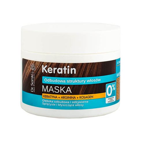 Dr Sante KERATIN krémová maska pre poškodené vlasy 300 ml