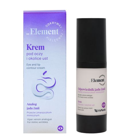 Element krém pod oči a okolo úst s ekvivalentom jedu z hada vretenice 30ml