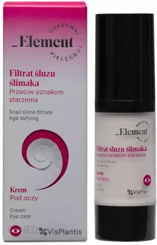 Element očný krém s filtrátom slizu slimáka 30ml