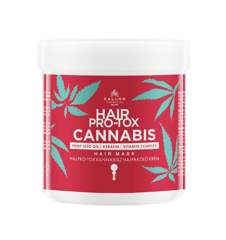 HAIR PRO-TOX CANNABIS 500ml vlasový zábal s KONOPNÝM OLEJOM