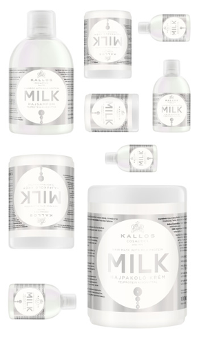 Kallos set MILK šampón+maska 1000 ml