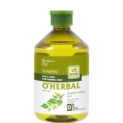 O Herbal BREZA šampón dennej starostlivosti pre normálne vlasy 500 ml