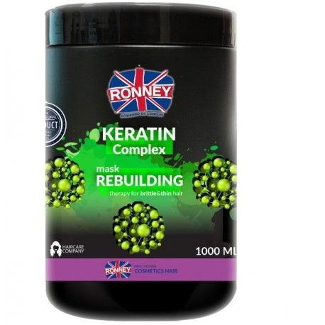 Ronney KERATIN COMPLEX posilňuje krehké a tenké vlasy maska 1000ml