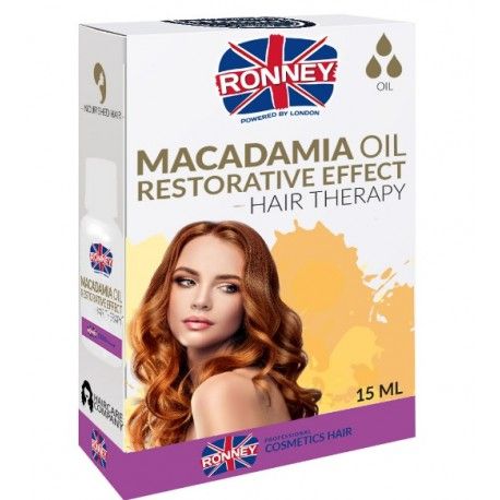 RONNEY MACADAMIA OIL posilňujúci vlasový olej 15 ml