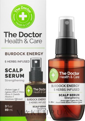 Sérum The Doctor energia lopúcha s extraktmi z 5 bylín 89 ml